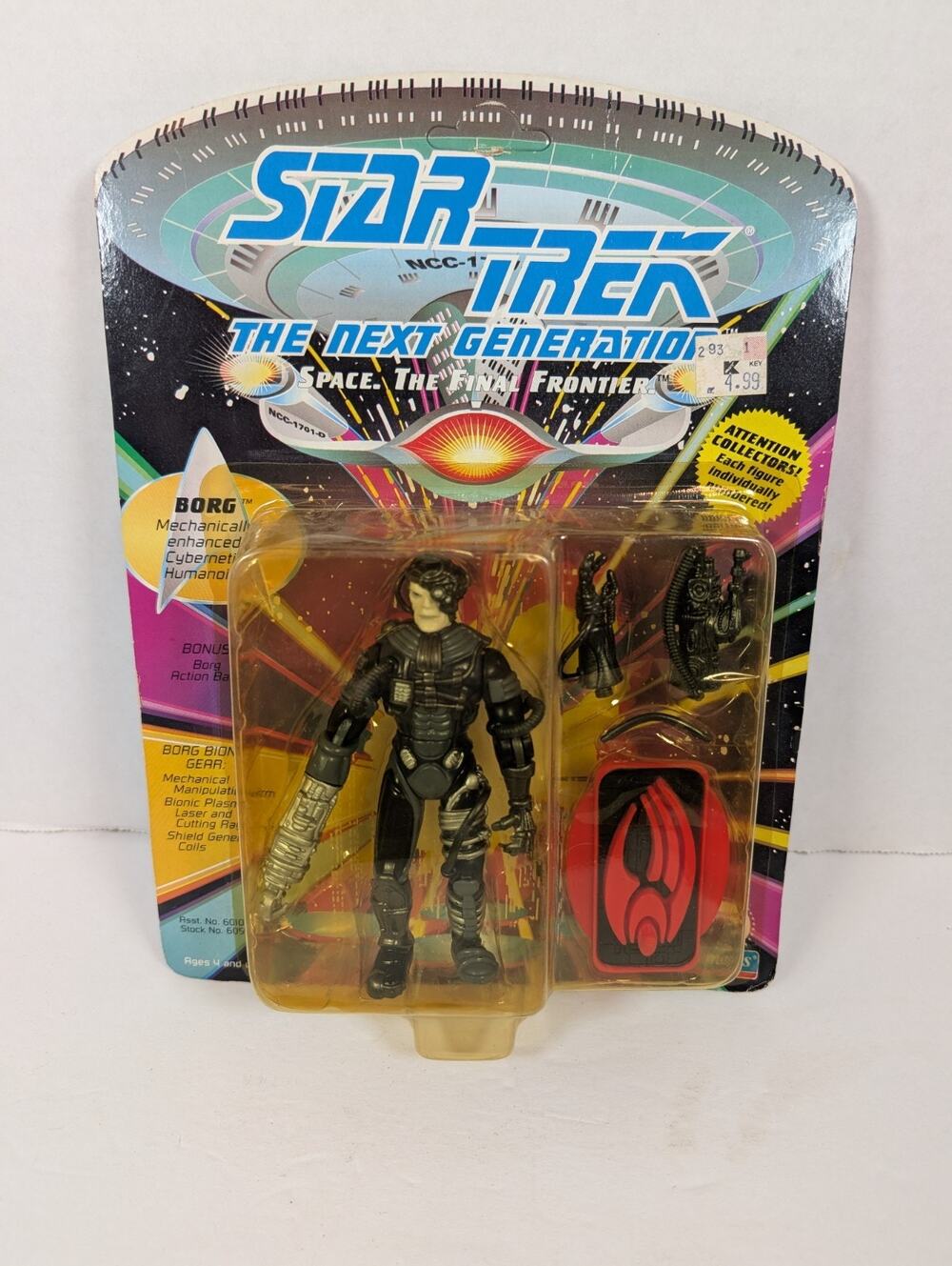 Star Trek The Next Generation Borg Action Figure 1992 Playmates Sealed
